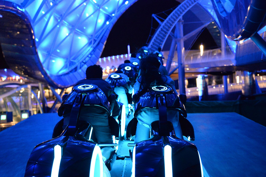 Shanghai Tron Coaster