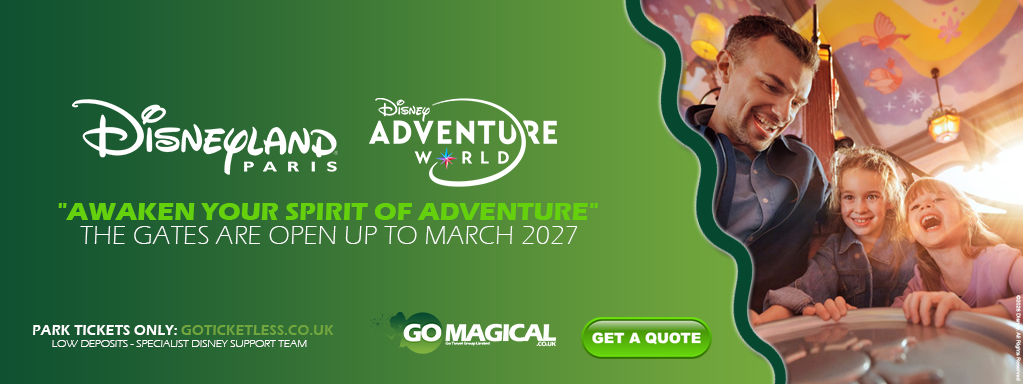Go Magical Disneyland Paris Disney Adventure World World of Frozen Limited Availability Book Early 